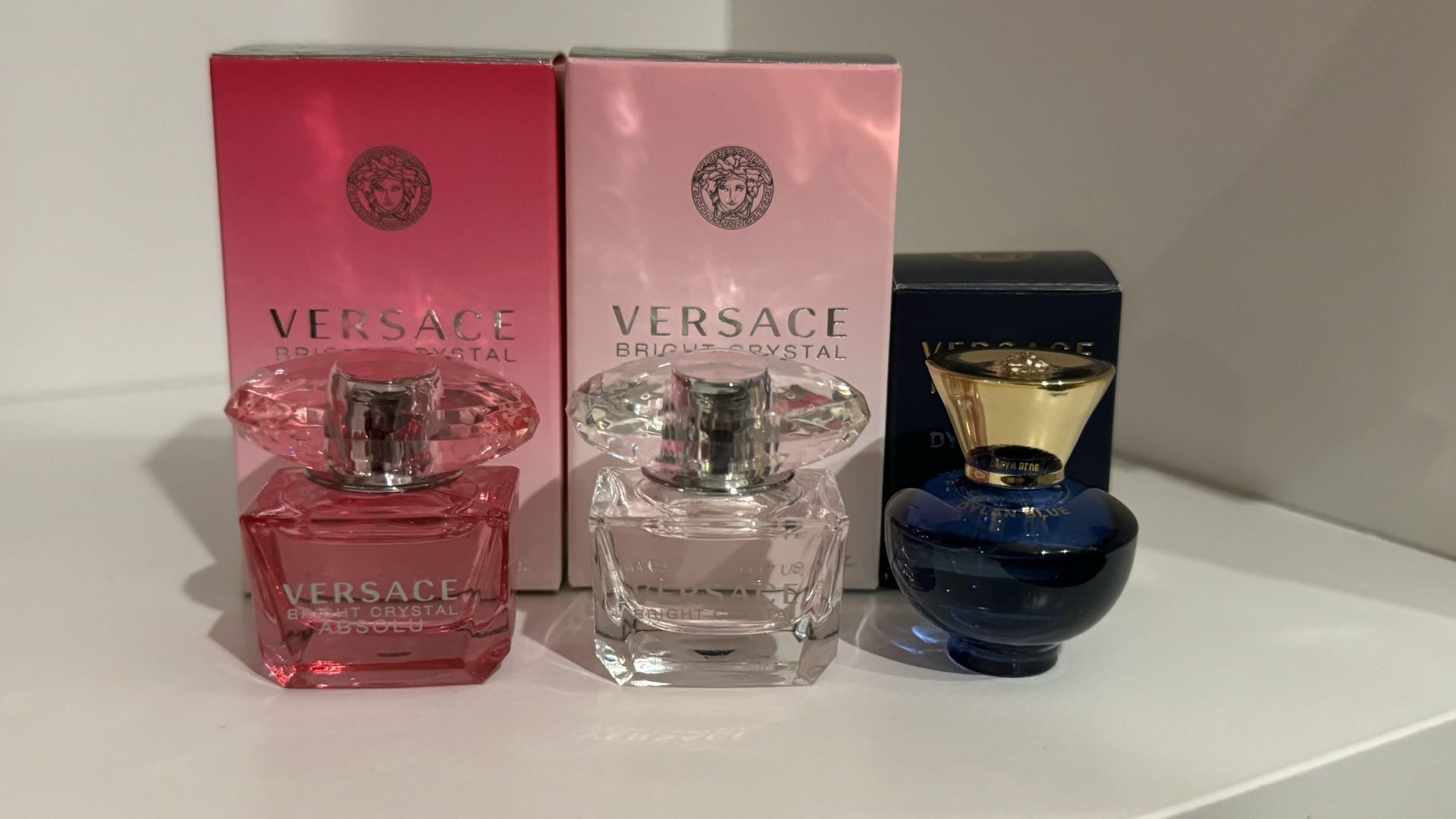 Versace - 3 Mini perfumes 
