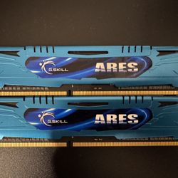 G.Skill Ares 8gb (2 x 4gb) DDR3 Desktop Ram / Memory 1866mhz