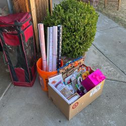 Wrapping Supplies & Carrier 