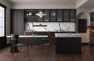 Warehouse Direct SALE Prefab quartz full slab countertop-Venice Phantom