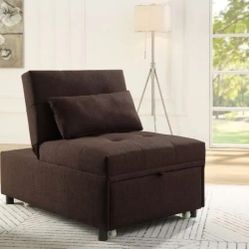 Osborne Collection Futon-Pull out Sleeper sofa -All in one! available in brown Now 349.00 Free Delivery 🚚 