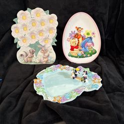 DISNEY Store Platters about 16”-$35 EACH ! Beautiful & “RARE”