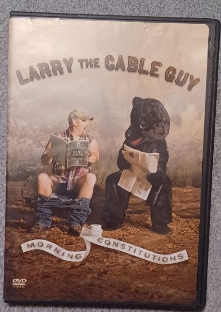 Larry The Cable Guy DVD Morning Constitutions Comedy Show
