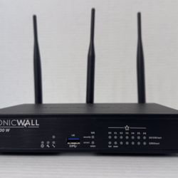 Sonicwall TZ400w Wireless Router Firewall