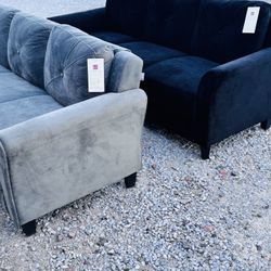 BRAND NEW- Life style solutions Harrington sofa dark grey. 