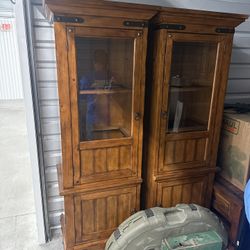 Display Cases + End Tables