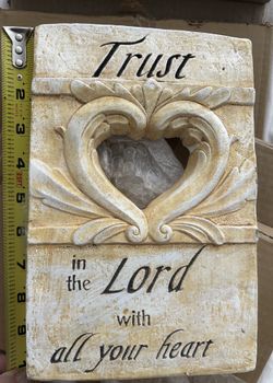 (Set of 3) Wall plaques - religious theme
