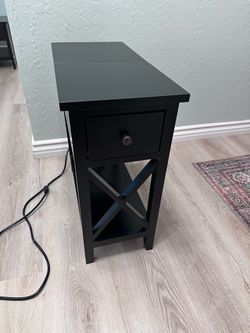 Black End Table