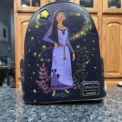 Disney Parks Loungefly Wish Movie Mini Backpack.  Brand New With Tags .  