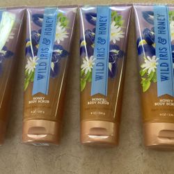 Bath and Body Works Wild Iris & Honey Honey Body Scrub