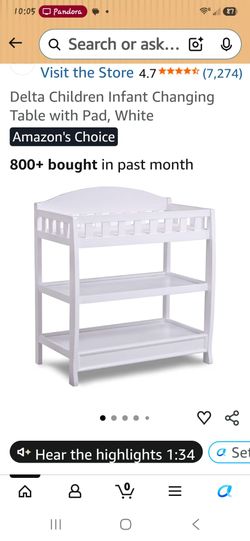Changing table