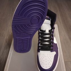 Jordan 1 Court Purple 2.0  (2020)