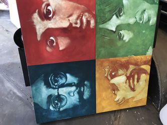 The Beatles canvas