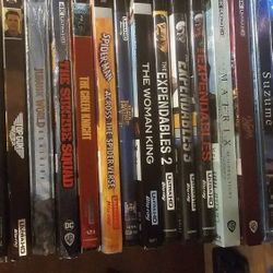 (15) 4k Ultra HD Movies