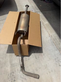 Stock exhaust from 2023 Tacoma