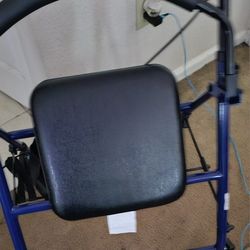 walker with seat