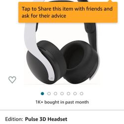 Ps5 Wireless Headset 