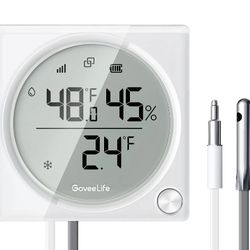 New GoveeLife Smart Thermometer R1 Pro w/ Smart Gateway 1s H5112 & H5044 Refrigerator Thermometer.