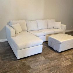 Sectional With Ottoman ‼️different Colors Available ‼️