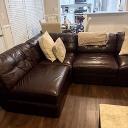 Leather Couch 
