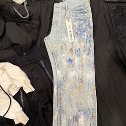 Purple Jeans (Size 40)