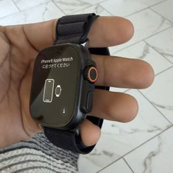 Black Apple Watch Ultra 2