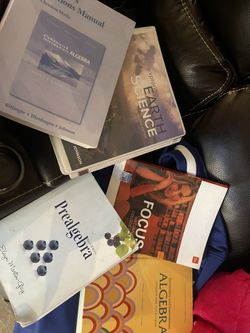 College Books Math And Science