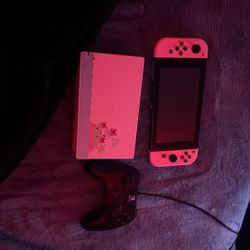 animal Crossing Nintendo Switch and controller 