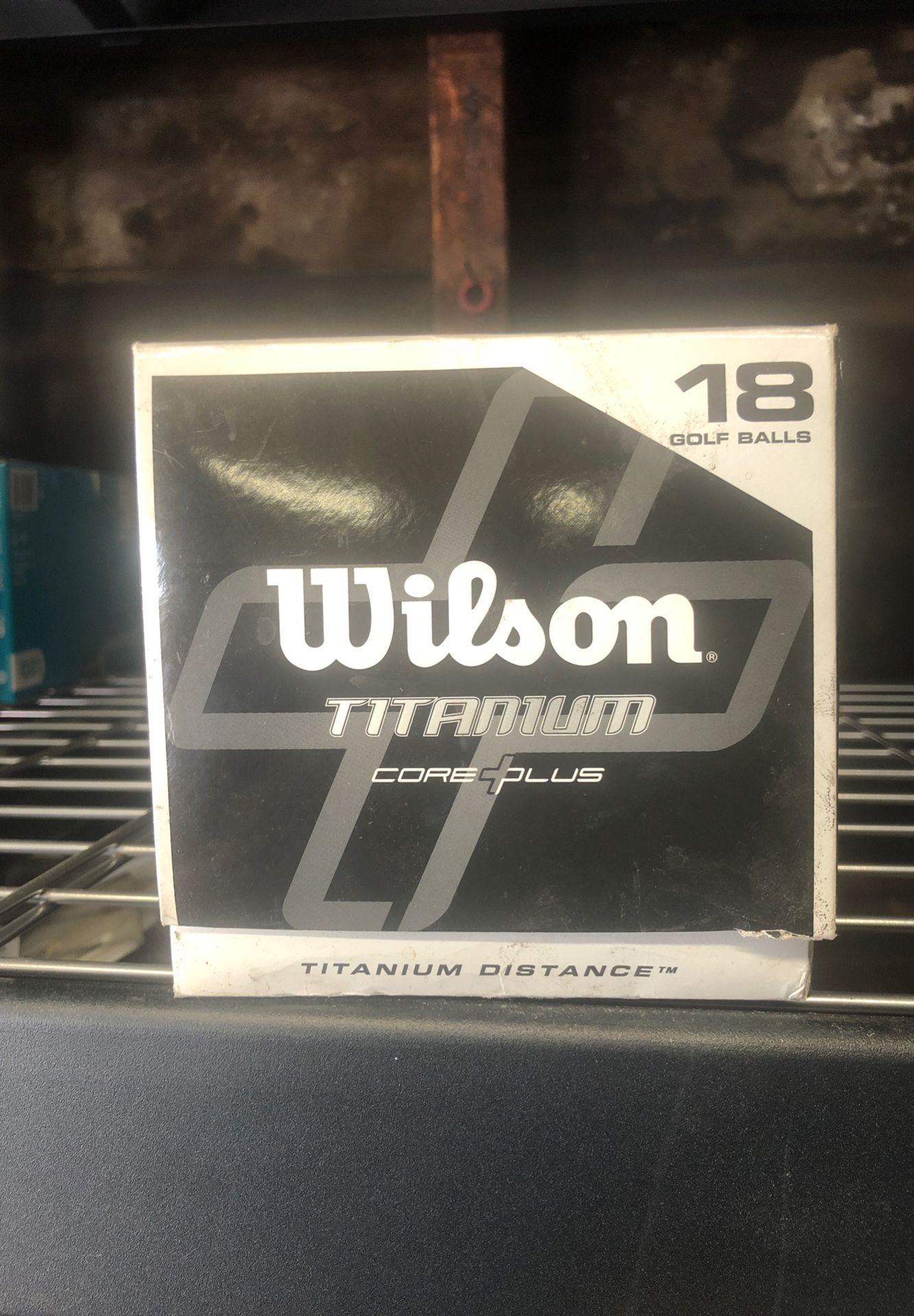 Wilson titanium core plus golf balls