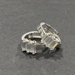 Sterling Mini Hoops