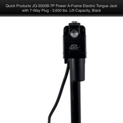 New Trailer Tongue Jack 7 Way Plug Connector