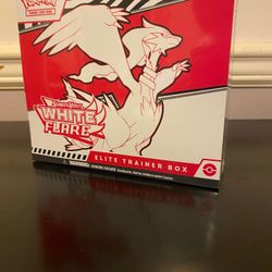 Pokemon TCG Scarlet & Violet White Flare Elite Trainer Box ETB FACTORY SEALED