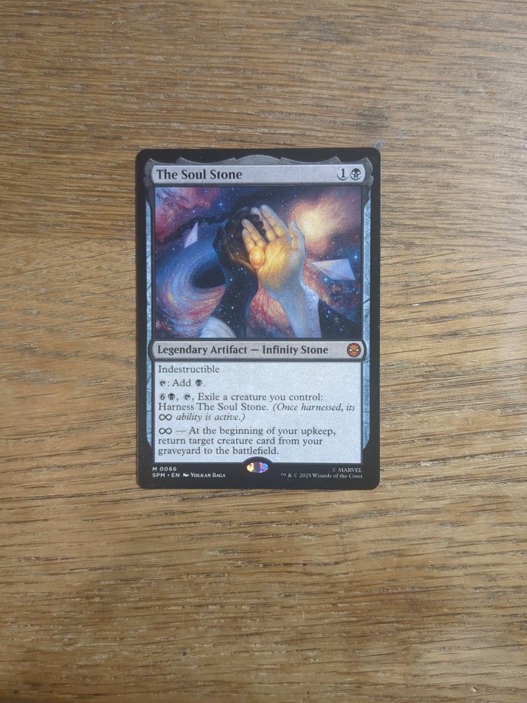 The Soul Stone MTG Spiderman 