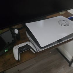 Ps5 Bundle, Disc Drive With Ps Portal, Headphones 