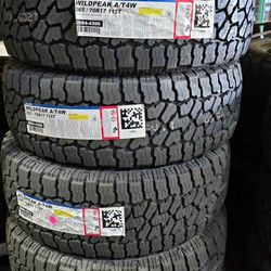 265/70R17 Set Of 4 Falken Wildpeak A/T4w New Tires
