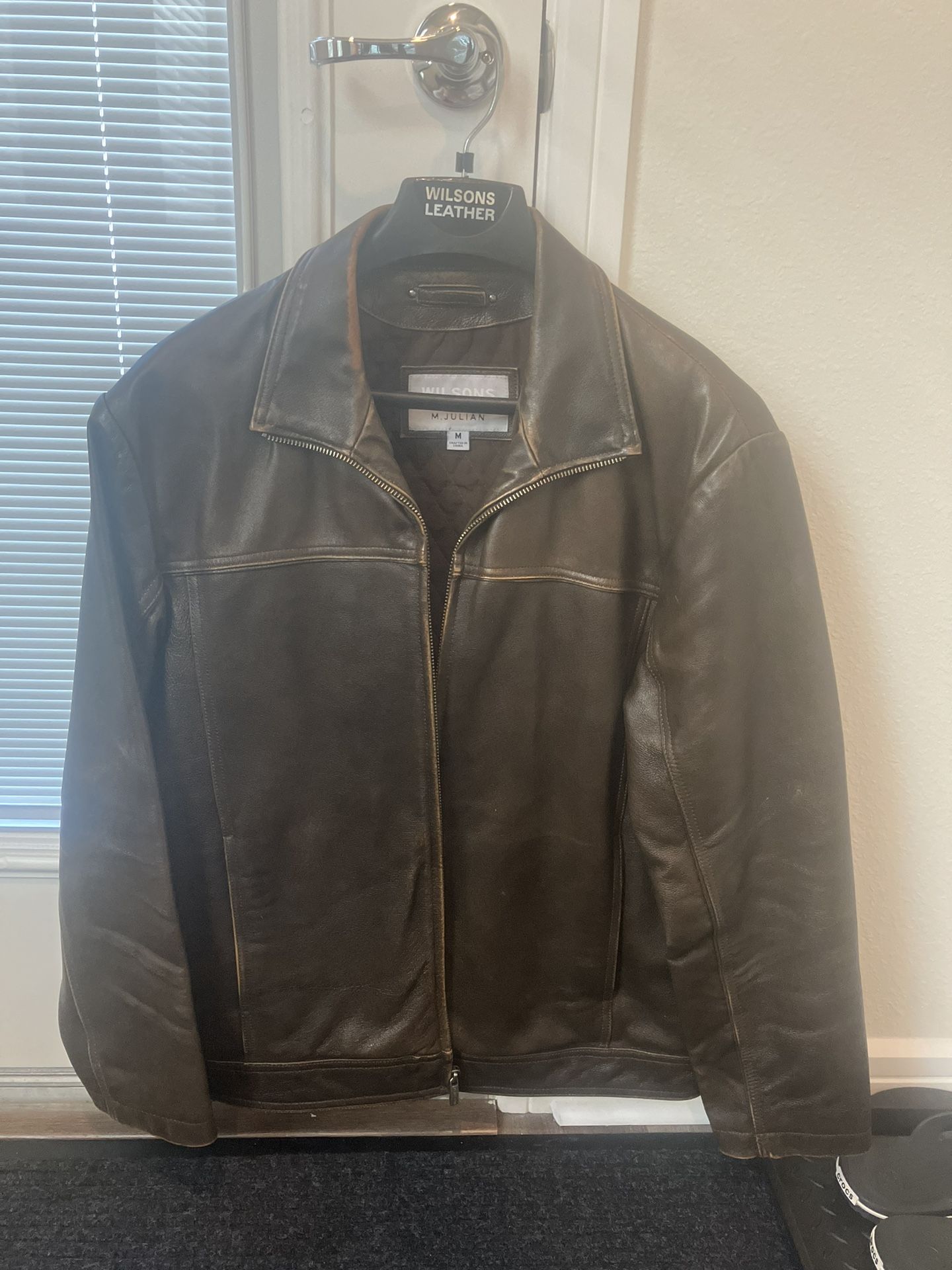 Wilson’s Brown Leather Jacket 