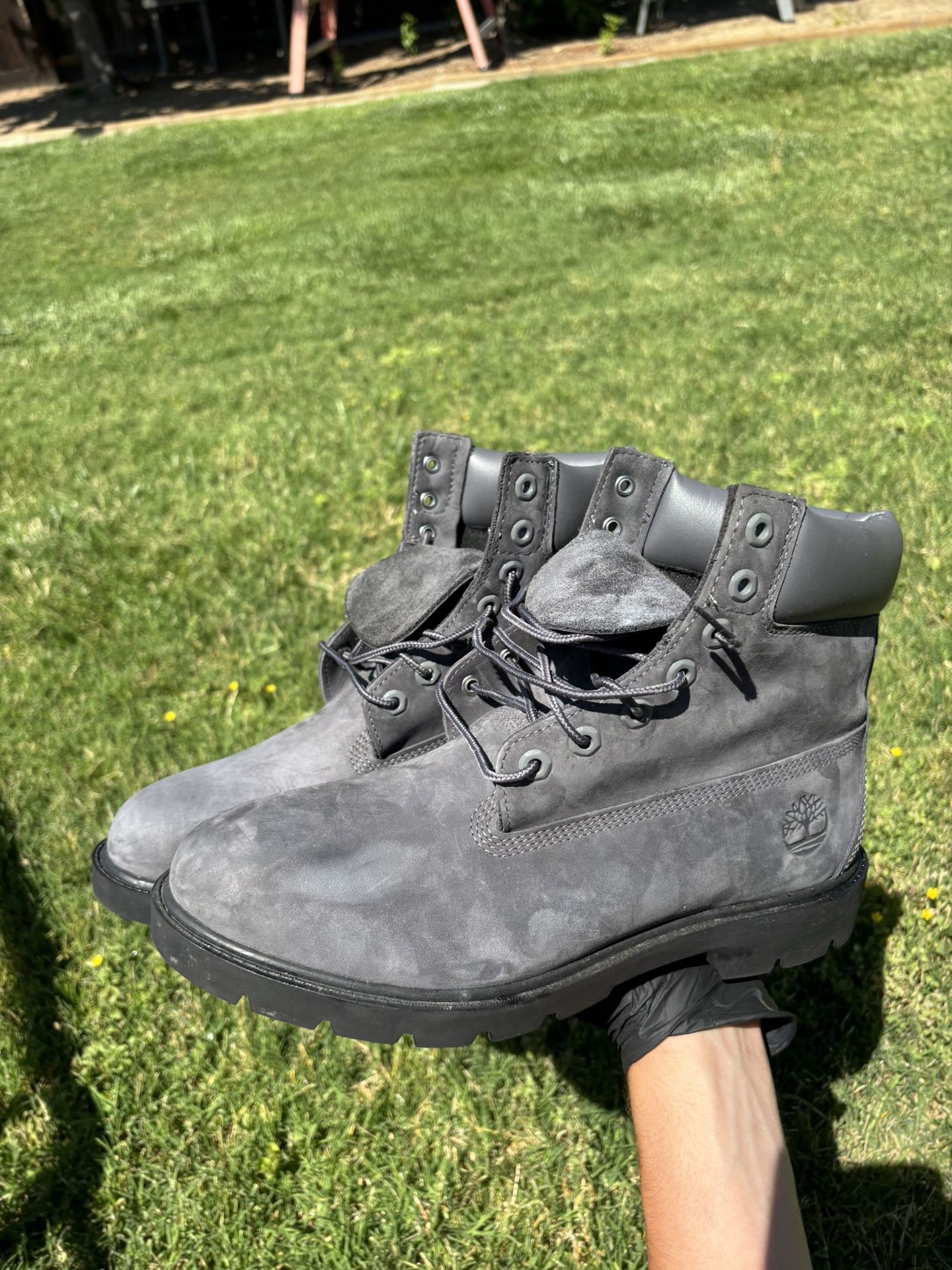 Black Timberland Boots