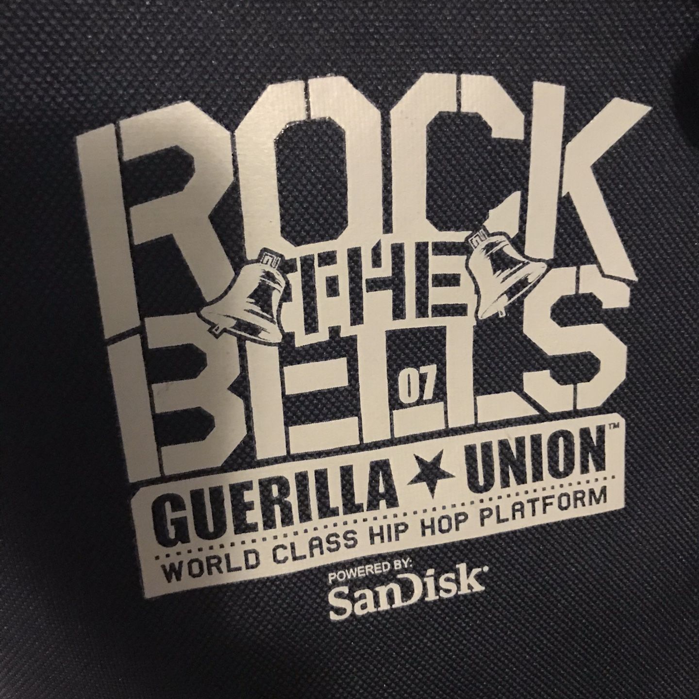2007 Rock The Bells VIP Backpack
