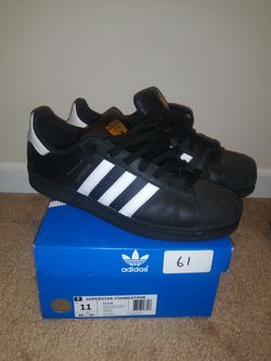 Blk/Wht Adidas size 11