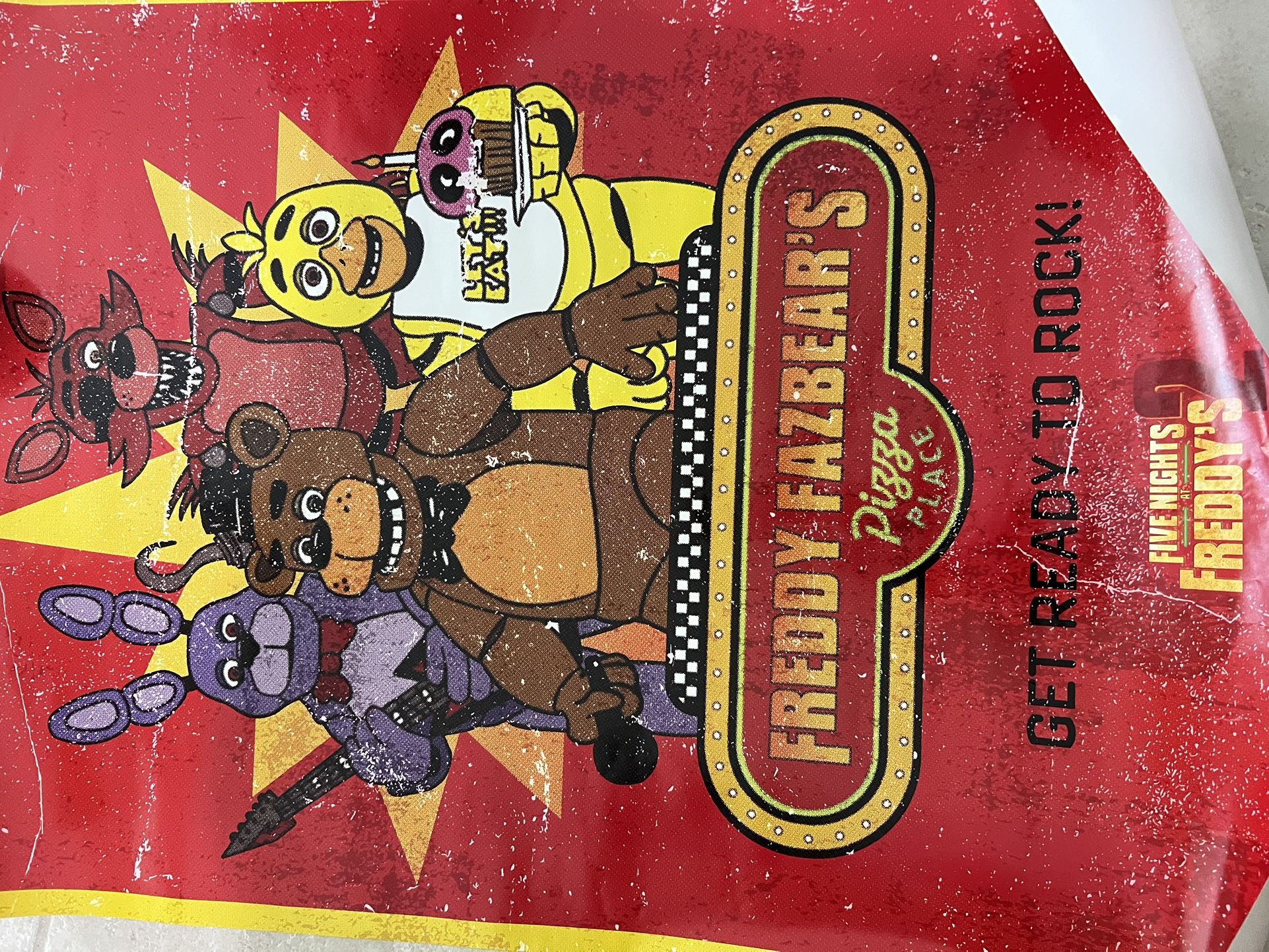 Exclusive AMC Poster FNAF 2 Poster opening night 