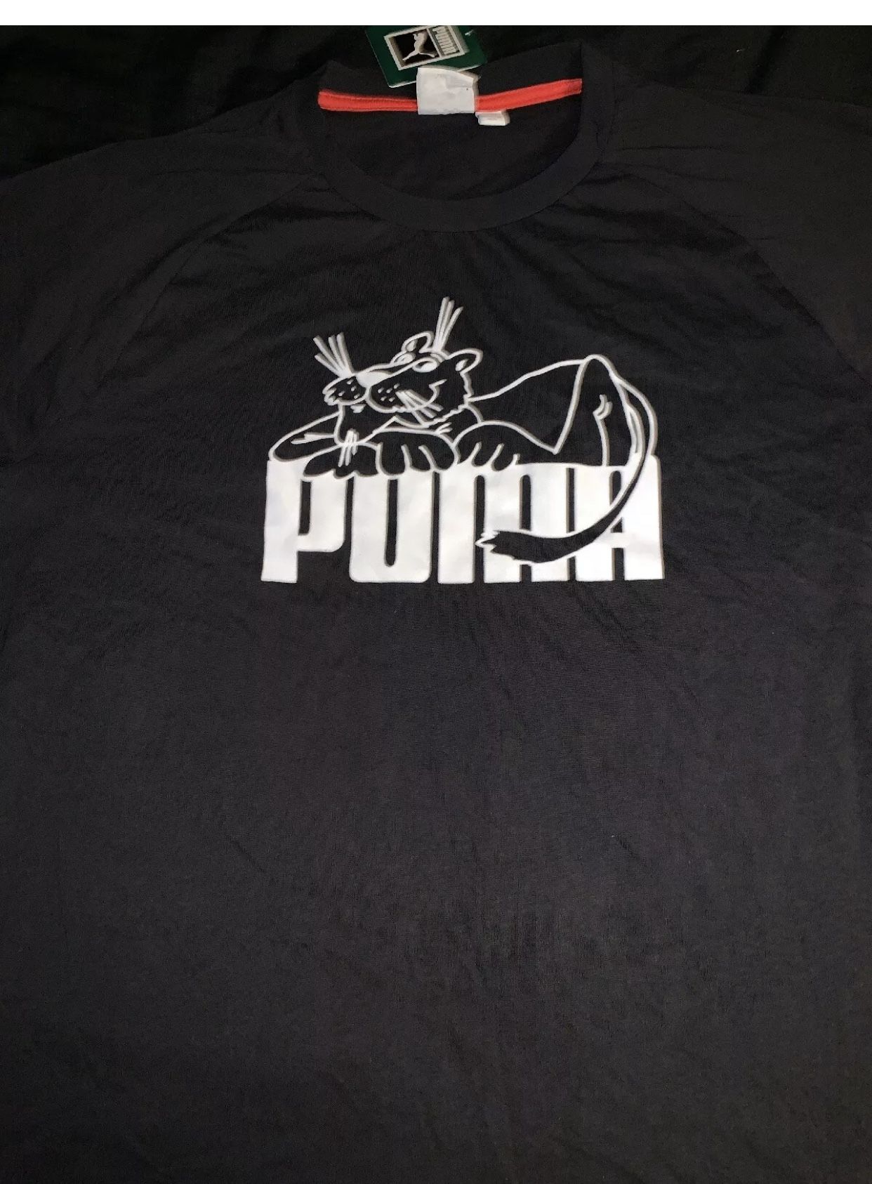 Puma Men's Super Tee 808 Cool Cat Graphic Print T-Shirt Sz L