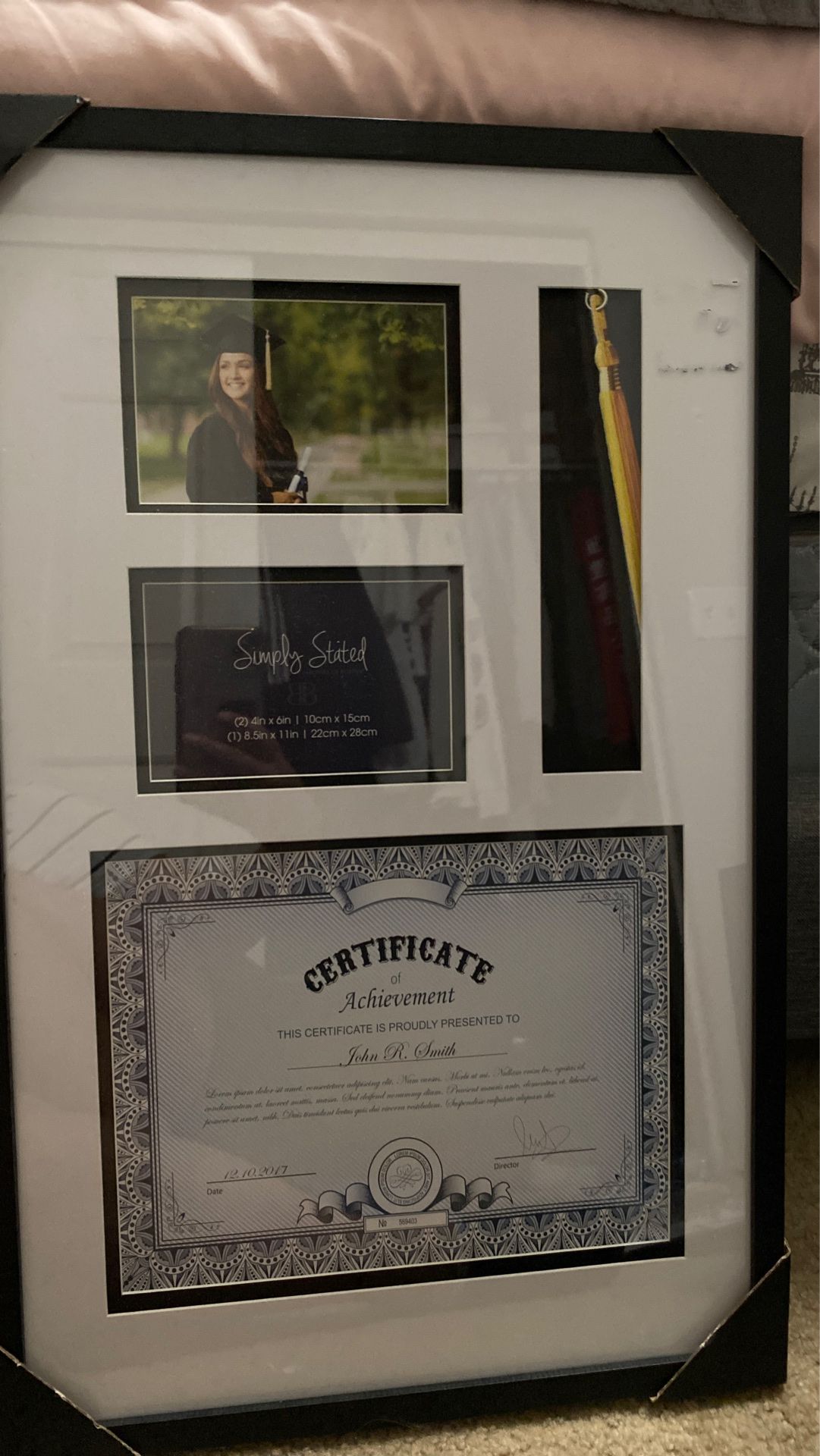 graduation picture frame
