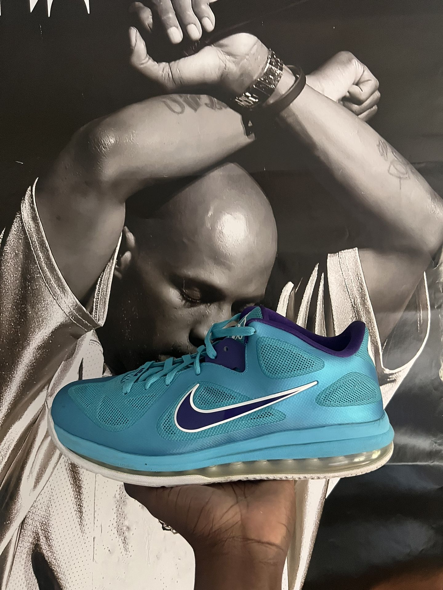 Nike Lebron 9 Low Summit Lake Hornets