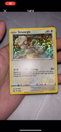 Smeargle Holo Bleed Rare 15/15