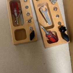 Montessori Screwdriver Board  X2