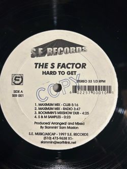S Factor - HARD TO GET SER 001