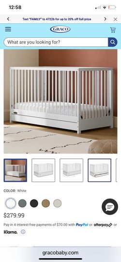 Teddi Graco crib