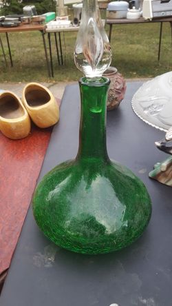 Blenko decanter