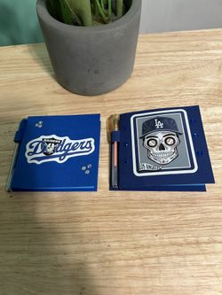  Dodgers Raiders/Dodger Skelton Notepads