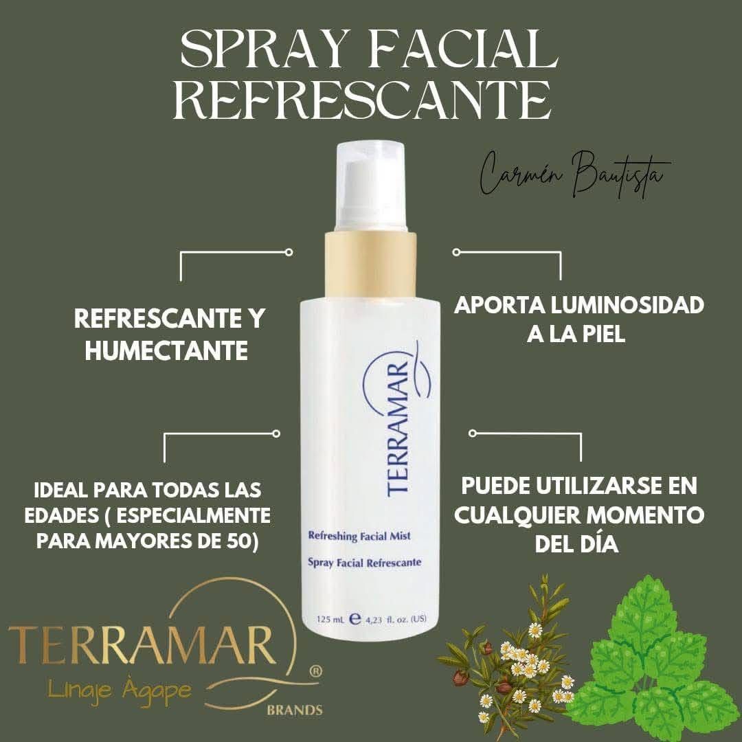 Spray Refrescante Fijador De Maquillaje